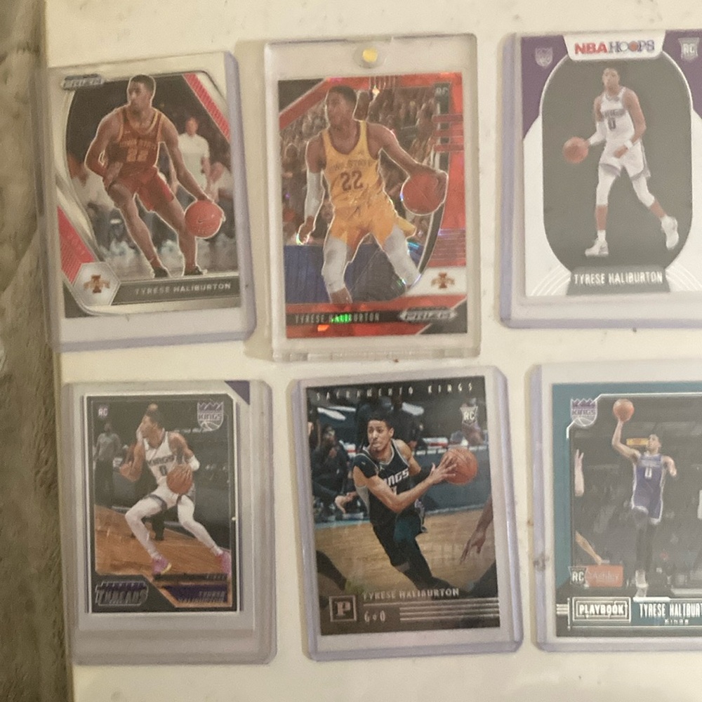 6 Mint TYRESE HALIBURTON ROOKIES-$$$